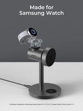 Load image into Gallery viewer, Aukey LC-MC311G MagFusion 3-in-1 G Qi2 Magnetic Fast Wireless Charging Station for Samsung