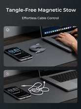 Load image into Gallery viewer, Aukey CB-DCC145 Circlet Blink 140W 1m DTY Braided USB-C to USB-C Magnetic Cable