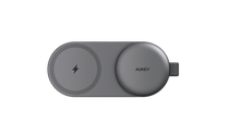 Load image into Gallery viewer, Aukey LC-MC314 MagFusion C Pro Qi2.2 25W Foldable 3-in-1 Magnetic Fast Wireless Charger