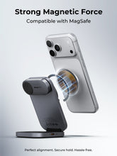 Load image into Gallery viewer, Aukey LC-MC319B MagFusion Z Plus Lite 3-in-1 Foldable Qi2 Magnetic Fast Wireless Charger