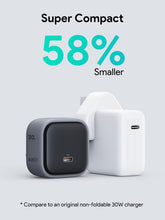 Load image into Gallery viewer, Aukey PA-C1 Comet Super Compact 30W PD GaN Wall Charger with PPS