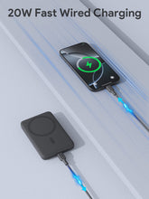 Load image into Gallery viewer, Aukey PB-MS03 MagFusion Slim 5000mAh Magnetic Wireless Power Bank