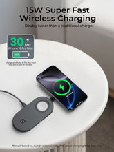 Load image into Gallery viewer, Aukey LC-MC313 MagFusion C 3-in-1 Qi2 Foldable Wireless Charging Station