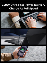 Load image into Gallery viewer, Aukey CB-DCC321 Circlet Mix 20G 2m USB4 GEN2 20Gbps USB-C to USB-C Cable