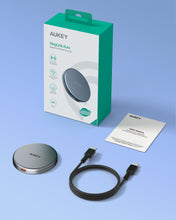 Load image into Gallery viewer, Aukey LC-MC10 MagLink Aura Magnetic Wireless Charger Qi2 15W Fast Charging