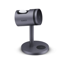 Load image into Gallery viewer, AUKEY LC-MC311A MagFusion 3-in-1 Qi2 15W Magnetic Wireless Charger MFI Certified with Active Cooling System