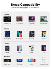 Load image into Gallery viewer, Aukey PA-C6 Comet Mix 4 140W PD 4-Port GaN Wall Charger with PPS for Laptop & Mobile