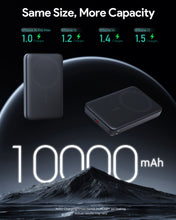 Load image into Gallery viewer, PB-MS06 MagFusion 10000mAh 30W Qi2 Magnetic Wireless Charging Power Bank