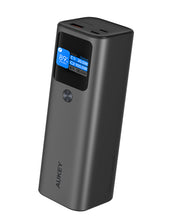 Load image into Gallery viewer, AUKEY PB-Y45 27,600mAh 140W Ultra-Fast Charging Power Bank with Smart Digital Display