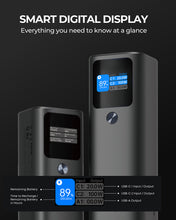 Load image into Gallery viewer, AUKEY PB-Y45 27,600mAh 140W Ultra-Fast Charging Power Bank with Smart Digital Display