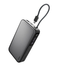 Load image into Gallery viewer, Aukey PB-Y48 Spark Sling 100W 20000mAh Compact Fast Charging Power Bank Built-in USB-C Cable
