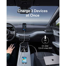 Load image into Gallery viewer, Aukey CC-P1 Pathfinder Mix 3 66W Fast Charging Car Charger