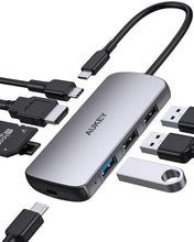 Load image into Gallery viewer, USB C Multiport Adapter | Best USB C Hub | USB C Hub | Aukey Singapore