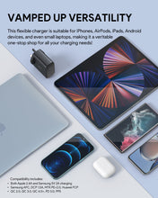 Load image into Gallery viewer, Aukey PA-B6T Omnia II 3-Port 65w PD & Super Fast Charging (PPS) Wall Charger with GaN Power Technology