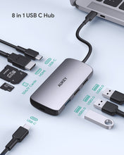 Load image into Gallery viewer, USB C Multiport Adapter | Best USB C Hub | USB C Hub | Aukey Singapore