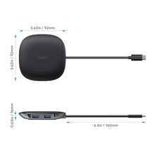 Load image into Gallery viewer, USB C Hub | Type C Hub | Wireless Charging USB-C Hub | Aukey Singapore