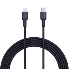 Load image into Gallery viewer, AUKEY CB-KCL1/CB-KCL2 Circlet CL Nylon Braided USB-C to Lightning Cable (1/1.8m)