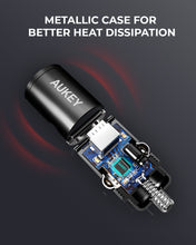 Load image into Gallery viewer, CC-A3 30W PD Dual Port Fast Car Charger