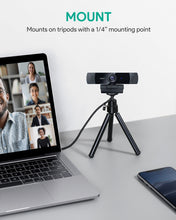 Load image into Gallery viewer, PC-LM1E Stream Series 1080P Dual-Mic Webcam