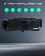 Load image into Gallery viewer, AUKEY RD-870S Cinex S Lite Full HD 1080P Wi-Fi LED Projector with Support Smartphone Screen Sync HDMI