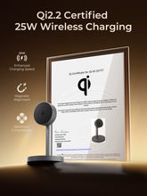 Load image into Gallery viewer, AUKEY LC-MC111 Qi2.2 MagFusion 1X 25W Magnetic Wireless Charging Station
