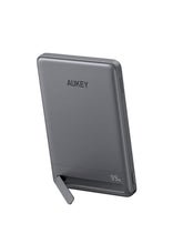Load image into Gallery viewer, [3C | CCC Certified] Aukey PB-MS15 MagFusion Vista Qi2 5000mAh 20W Magnetic Wireless Fast Charging Power Bank
