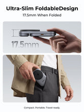 Load image into Gallery viewer, Aukey LC-MC319B MagFusion Z Plus Lite 3-in-1 Foldable Qi2 Magnetic Fast Wireless Charger
