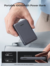 Load image into Gallery viewer, [3C | CCC Certified] Aukey PB-MS16 MagFusion Vista Qi2 10000mAh 30W Magnetic Wireless Fast Charging Power Bank
