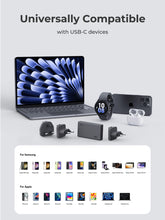 Load image into Gallery viewer, Aukey PA-C4 Comet Slim 67W GaN PD Wall Charger w/ EU UK TH Interchangeable Plugs
