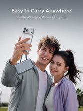 Load image into Gallery viewer, Aukey PB-Y95 Swivel Quad 10000mAh Fast Charging Powerbank with 4 Built-in Cables
