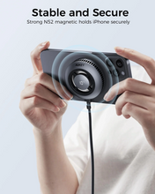 Load image into Gallery viewer, Aukey LC-G10 MagFusion GameFrost Qi2 Magnetic Fast Wireless Charging Active Cooling with Magnetic Ring
