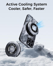 Load image into Gallery viewer, Aukey LC-G10 MagFusion GameFrost Qi2 Magnetic Fast Wireless Charging Active Cooling with Magnetic Ring
