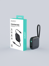 Load image into Gallery viewer, Aukey CB-DCC143 Circlet Reel 140W 0.9m DTY Braided USB-C to USB-C Retractable Cable
