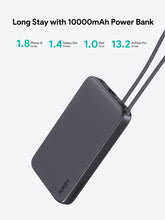 Load image into Gallery viewer, Aukey PB-Y53 Spark Sling 10000mAh Lite Slim PB Built-in USB-C Cable
