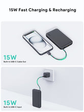 Load image into Gallery viewer, Aukey PB-Y53 Spark Sling 10000mAh Lite Slim PB Built-in USB-C Cable
