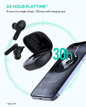 Load image into Gallery viewer, EP-N8 True Wireless Earbuds 30H, 3-mic, IPX7 Water Resistant, Bluetooth 5.2, Wireless Charging
