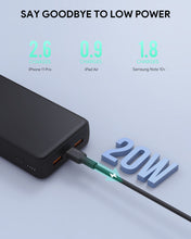 Load image into Gallery viewer, AUKEY PB-N93 Basix Plus ll 22.5W 20000mAh Ultra Slim USB C Power Bank
